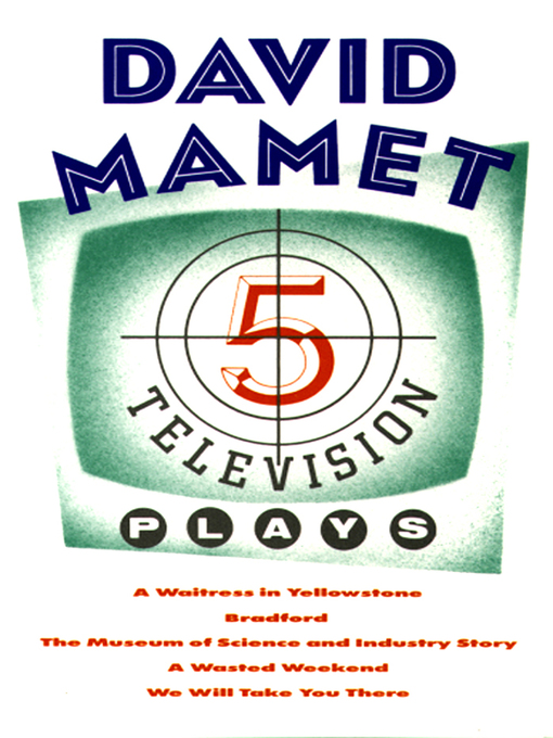 Cover image for Five Television Plays (David Mamet)